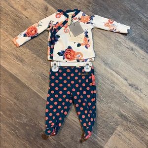 0-3 month Matilda Jane 2 piece new with tags
